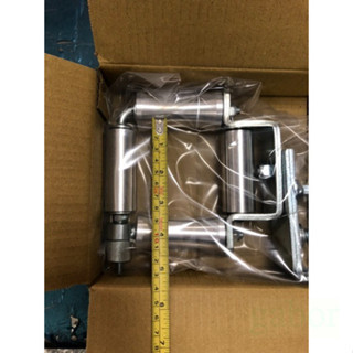 含稅 附發票 鹿洋五金  鋁合金四面滑輪 四面滑車 電信滑車 電纜滑車 F-4 