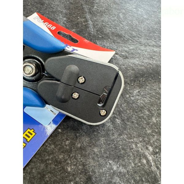 鹿洋五金 FUNET 剝線鉗 FU-668 0.2-6mm 白扁線適用 PP TPR手柄 剝皮鉗 