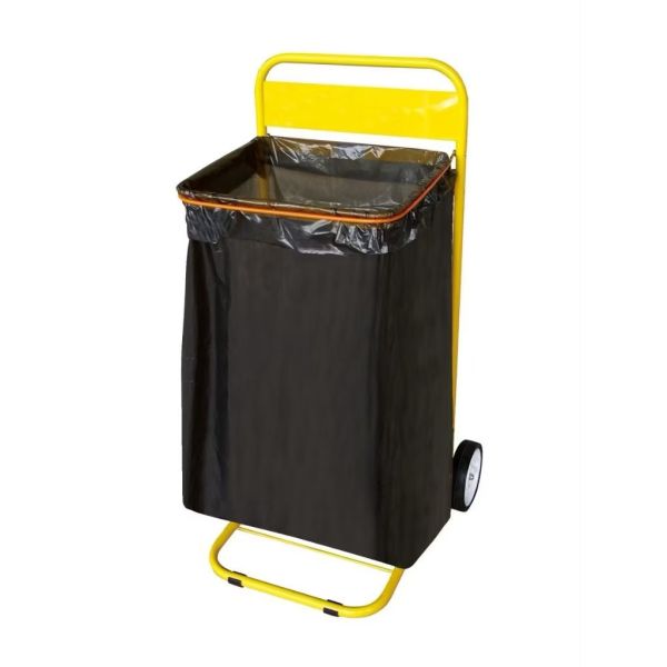 現貨 二輪手推車 折疊手推車 荷重50kg 輕型手推車 清潔推車 垃圾手推車 資源回收手推車 