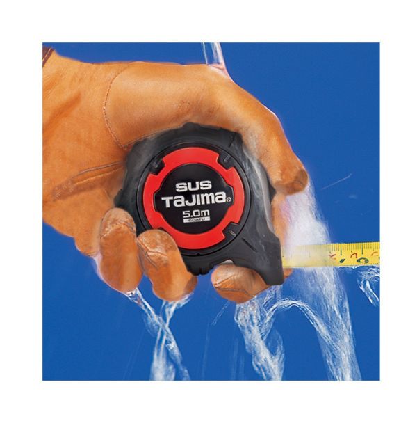 田島 TAJIMA 剛厚 包膠 不鏽鋼 捲尺 5米 x 25mm 公分尺 GASFGSLM25-50 