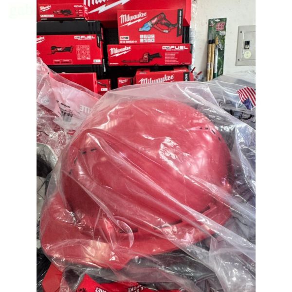 新款 白logo 美沃奇 米沃奇 6點懸掛式工程帽安全帽 工地帽 48-73-1200 