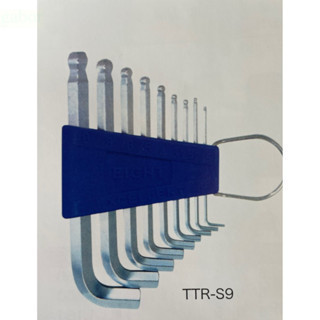含稅 附發票 鹿洋五金 日本 EIGHT TTR-S9 組立標準型特短白金六角板手 狹小空間用 