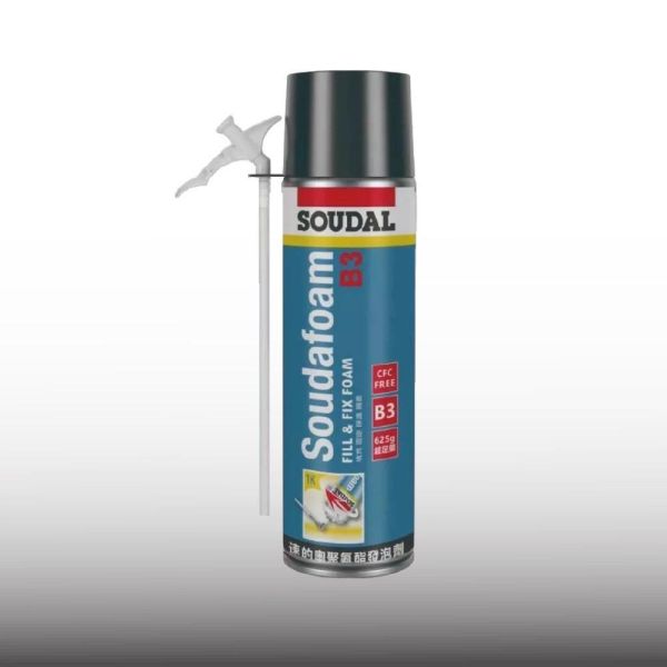 速的奧 Soudal Fill & Fix Foam B3 PU發泡劑 防火隔熱填縫劑 發泡槍 除膠劑 
