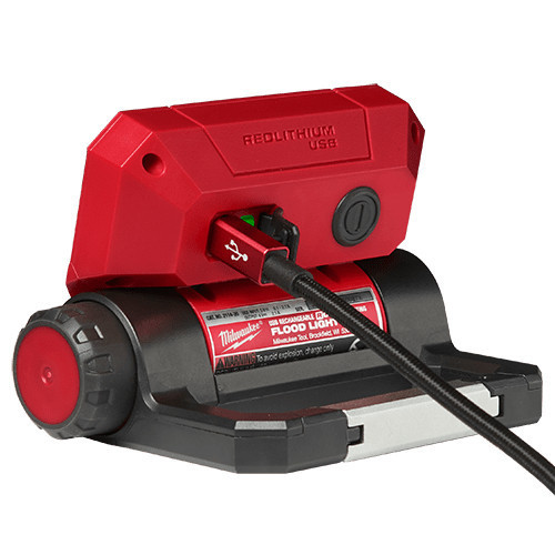 鹿洋五金 美沃奇 隨身USB摺疊磁吸泛光燈 L4 FFL-301 附充電電池工作燈 非舊款L4 FFL-201 