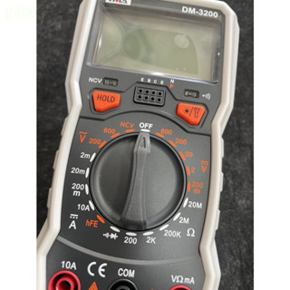 含稅 附發票 鹿洋五金 HILA 海碁國際 數字三用電錶 (DM-3200) 交直流/電阻/二極體/蜂鳴 