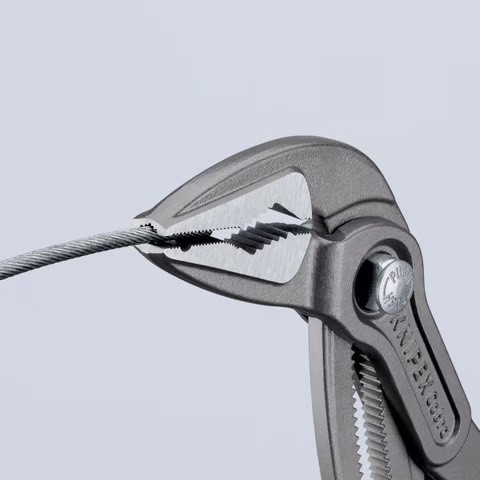 KNIPEX 10" Cobra 超薄水泵鉗 87-51-250 快速按鈕微調250mm  水管鉗 水電 