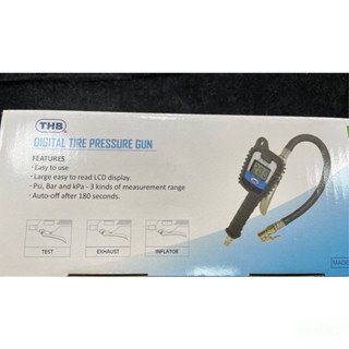含稅 附發票 鹿洋五金 電子數位式三用打氣量壓錶 量壓錶 胎壓計THB BG40 打氣錶 胎壓錶 胎壓量測BG-40 