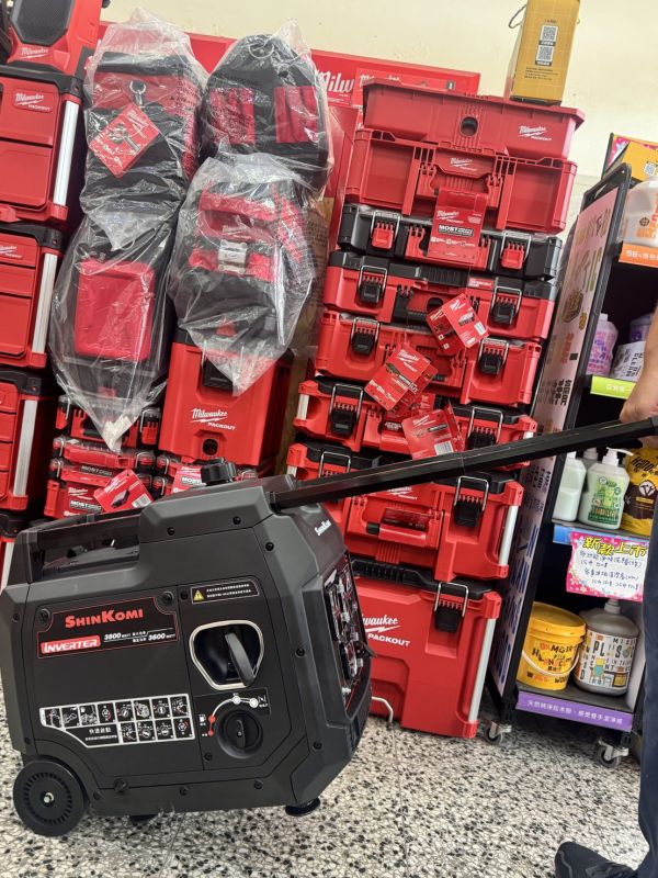 SHIN KOMI 型鋼力 3800W  SK-DI4000i  靜音 變頻 發電機四行程 6.0HP 