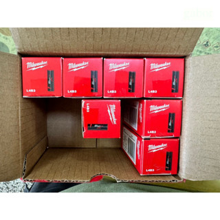 公司貨新款長效型米沃奇usb系列USB電池 L4 HL-201頭燈電池 L4 FL1201磁性工作燈3.0電池 L4B3 