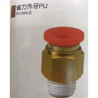 含稅  鹿洋五金 省力快速接頭 SPC 系列  外牙直 PU管  台灣製造  風管 空壓機 PU管 