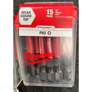 含稅 附發票 鹿洋五金 米㓇奇 Milwaukee 50mm高張力 起子頭 卡/15支 單頭 48-32-5004 