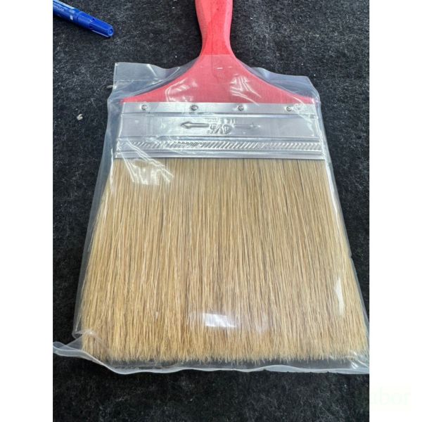 鹿洋五金 吉利 370 木柄油漆刷 油漆刷 木柄刷 刷油漆 油漆刷 大油漆刷 長毛油漆刷 