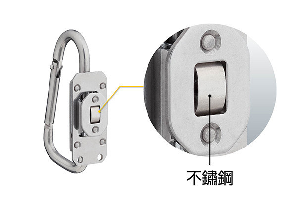 含稅 日本 田島 TAJIMA 快扣式鋁製工具掛勾 J型 可折 窄版 SFSKHA-JF 
