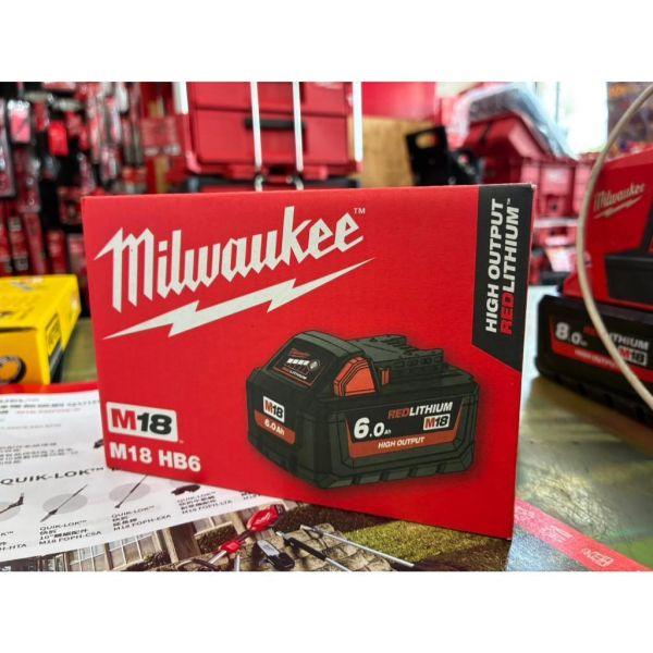 美沃奇 milwaukee 18V 高輸出 6.0Ah 鋰電 電池 高輸出 M18HB6 M18 HB6 