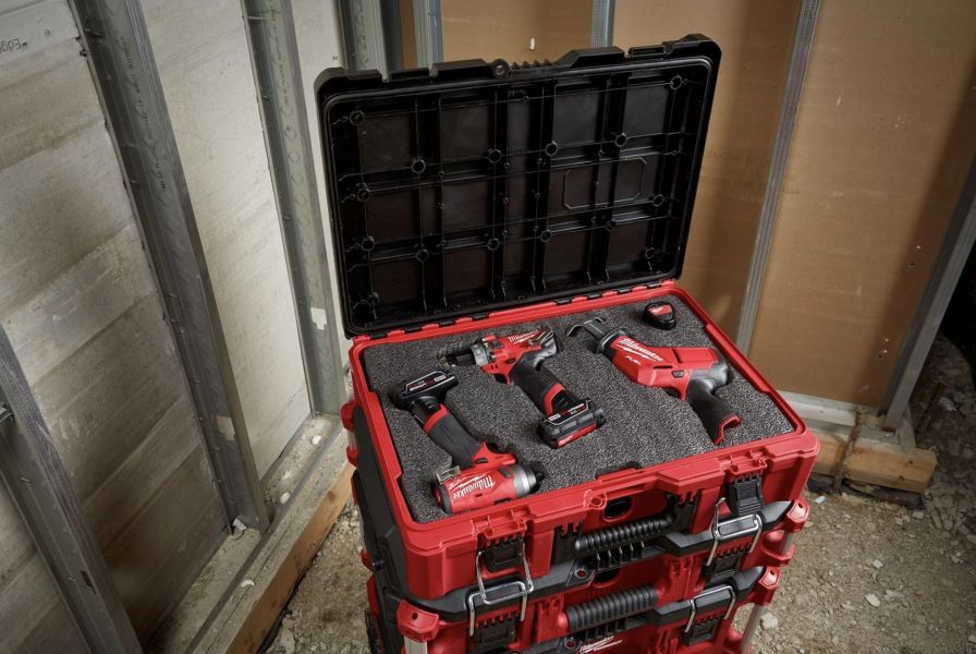 【文菖五金】現貨Milwaukee 美沃奇 PACKOUT 可裁切泡棉內襯 48-22-8451 Milwaukee,美沃奇,PACKOUT,48-22-8451,可裁切泡棉內襯,防撞泡棉,工具箱海綿,吸震緩衝,模組化收納,工具箱配件,48-22-8424,48-22-8450