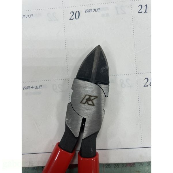 含稅 附發票 鹿洋五金 台灣K牌 強力型塑膠水口鉗160mm No.087201160 強力塑膠斜口鉗 台灣製造 