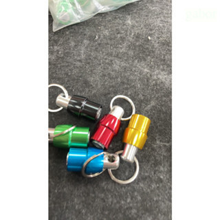 鹿洋五金 起子頭款 快脫鑰匙扣 鑰匙圈 起子頭接座 六角軸快扣 六角軸工具配件 起子頭收納 工具鑰匙圈 