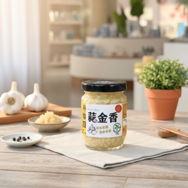 伸港在地蒜頭-蒜金香(蒜頭拌醬)原味 