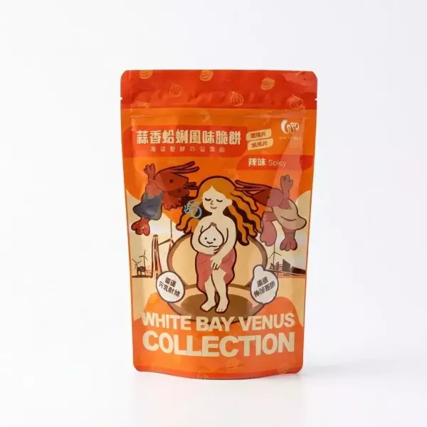 蒜香蛤蜊風味脆餅-辣味 