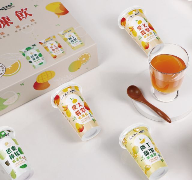 《大苑子 x 吃果籽》聯名款手搖吸凍飲禮盒 
