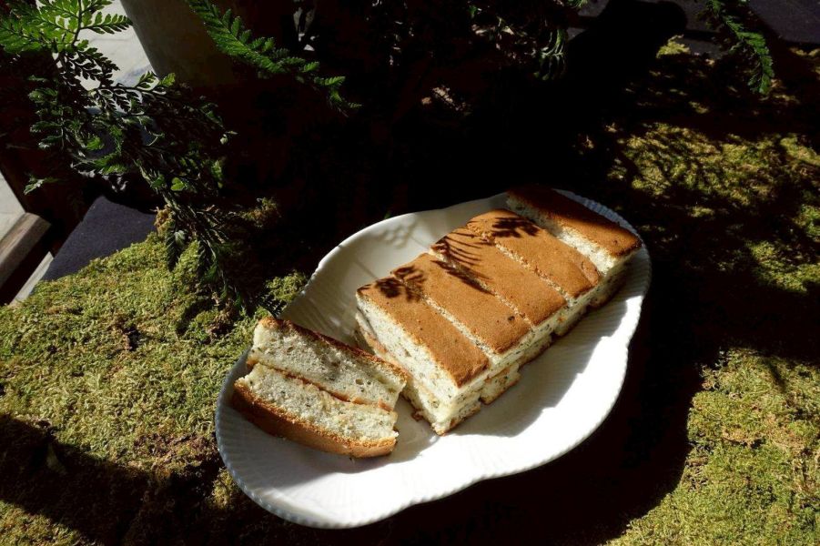 【在地詮釋】A-Teng 豬肉鬆鹹蛋糕 (生態米使用) 