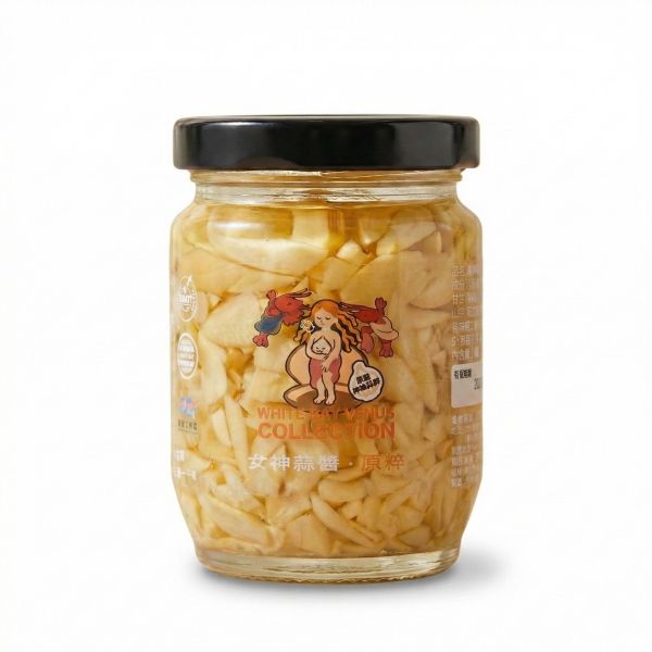 白色海灣女神嚴選【蒜頭拌醬】伸港在地蒜頭-原粹 