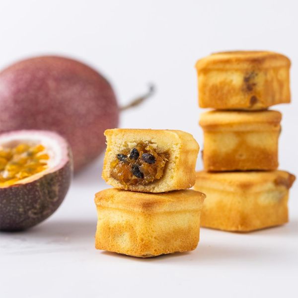 百香果果菓禮盒210g 鳳梨酥,鮮果酥,一口酥,伴手禮,洋菓子,送禮,迷你酥,年節禮盒,下午茶點心,百香果,水果酥,南投埔里,大坪頂百香果