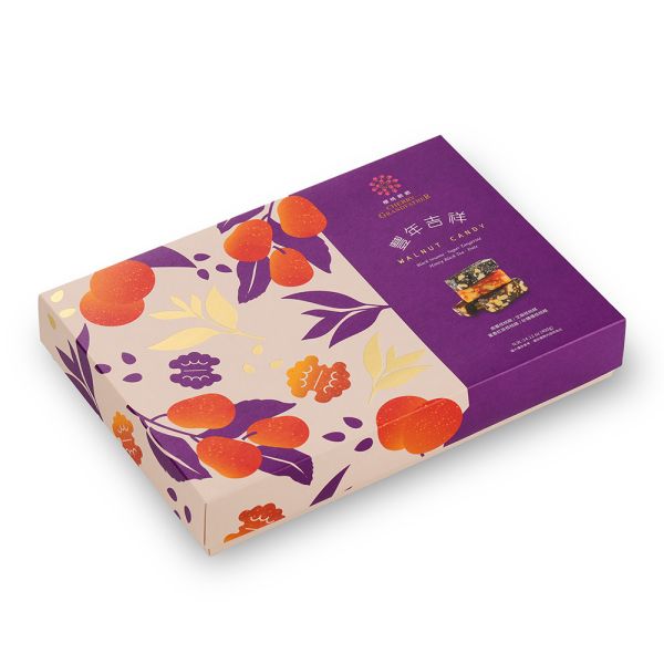 豐年吉祥禮盒-400g 櫻桃爺爺,南棗核桃糕,手工,伴手禮,砂糖橘,蜜香紅茶,黑芝麻,年糖,送禮,綜合口味