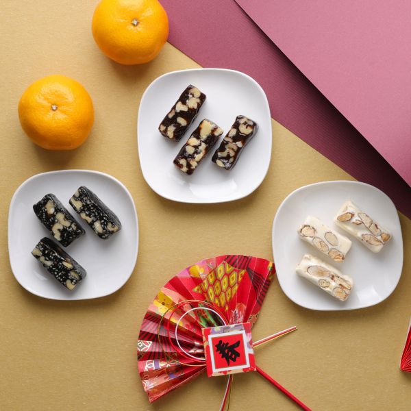 【2026春節】新春三福禮盒 年節禮盒,年節禮盒推薦,春節禮盒推薦,伴手禮,人氣,春節盒推薦,櫻桃爺爺禮盒,幸福商品,堅果塔,手工,堅果塔禮盒,火山豆, 春節團購,企業團購,黑鑽,巧克力,綜合,核桃糕,牛軋糖,牛軋餅