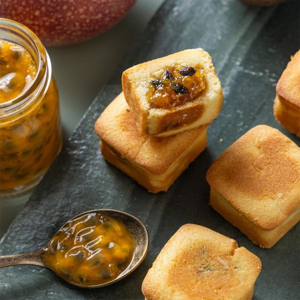 百香果果菓禮盒210g 鳳梨酥,鮮果酥,一口酥,伴手禮,洋菓子,送禮,迷你酥,年節禮盒,下午茶點心,百香果,水果酥,南投埔里,大坪頂百香果