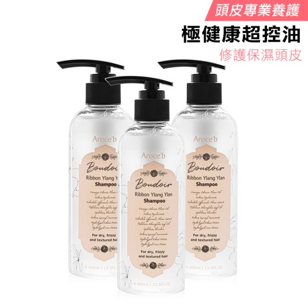 【髮根蓬鬆頭皮養護】雙緞帶依蘭香氛洗髮露3入 頭皮,控油,毛囊,頭皮屑,髮根,油膩,扁塌,蓬鬆,頭皮舒緩,去角質,頭皮去角質,搔癢,出油,髮絲,油脂,洗髮,洗髮精,髮質,泡沫,香氛,香氣,香水,水解蛋白