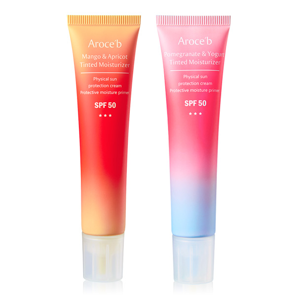 【TWO PACK】Tinted Moisturizer 防曬乳,物理性防曬,SPF50,清爽防曬,不曬黑防曬,防曬係數,敏感肌防曬,UVA,UVB