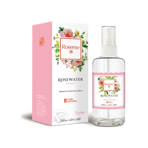 【超值75折】全新包裝Rosense玫瑰純露 200ml+濃郁玫瑰護手霜 75ml 