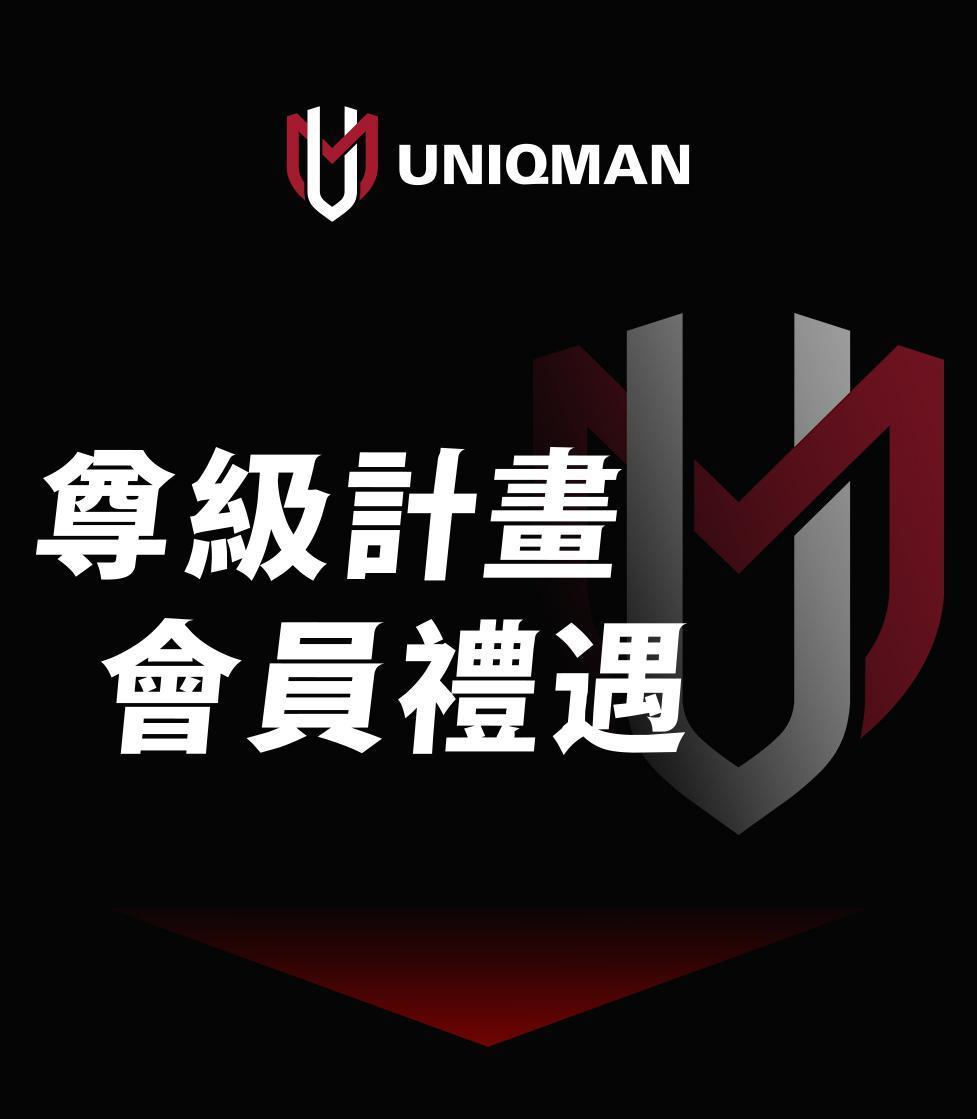UNIQMAN 會員等級與權益