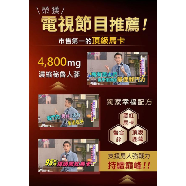 UNIQMAN 瑪卡 膠囊 (60粒/瓶)【強力助攻｜多入更優惠】 Maca,Black Maca,瑪卡,馬卡,黑瑪卡,黑紅瑪卡,瑪卡功效,瑪卡粉,瑪卡膠囊,瑪卡推薦