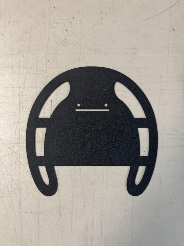 Helmet Holder - Black helmet hanger, helmet holder, helmet lining, helmet liner, helmets, helmet dryer, helmet drying, helmet rack, wall mount, garage organizer, motorcycle helmet, EPS protection, HUCK handmade, giker inte