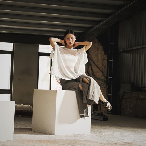 Miro_米羅剪接上衣_白 