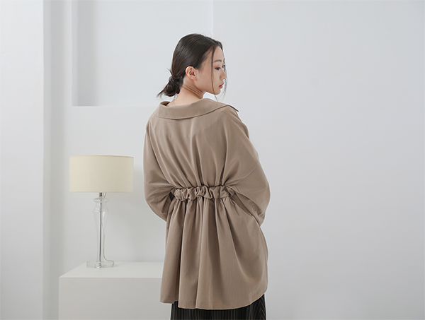 Jiaren_佳人風衣外套_卡其 