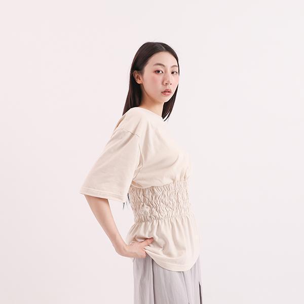 Jiayin_佳音造型上衣_奶茶 