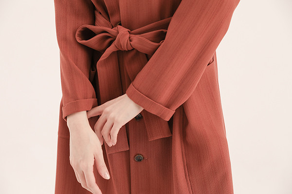 Glide_飛躍襯衫洋裝_橘紅 