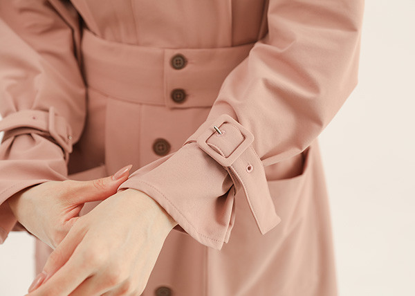 Yiwei_依偎綁帶洋裝_粉色 