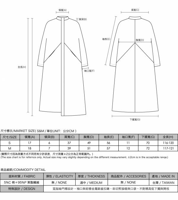 Mili_迷離拉鍊外套_黑 