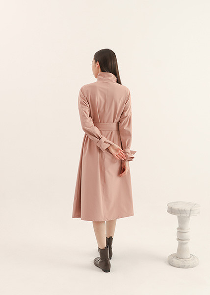 Yiwei_依偎綁帶洋裝_粉色 