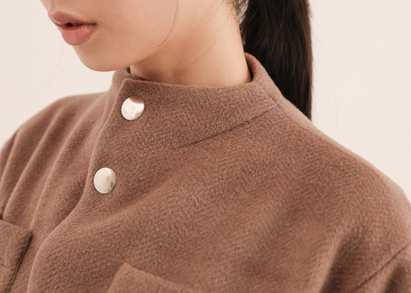 Summit_山丘休閒外套_可可 