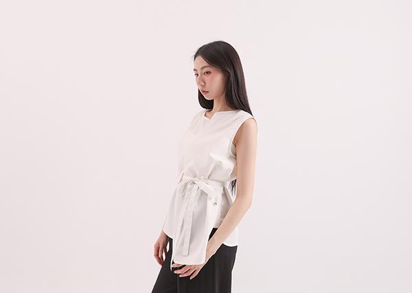 Gede_哥德剪接背心_白 