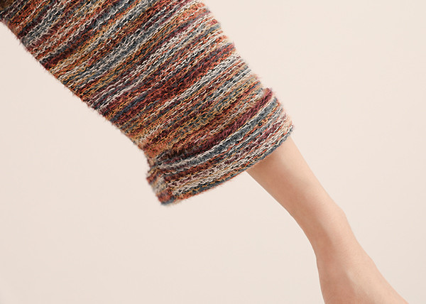 Flora_緋花大口袋罩衫_波西米亞彩 