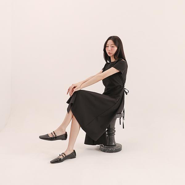 Tsuiman_翠曼綁帶洋裝_黑 