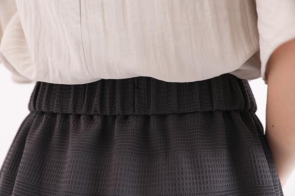 Swaying_搖曳開襟裙_灰藍 