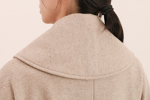 Intertwine_綢繆毛料大衣_駝 