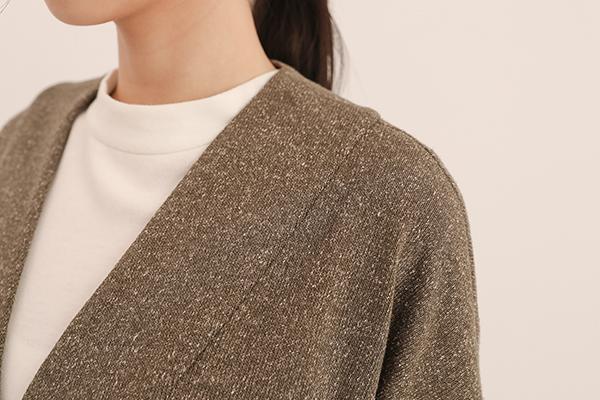 Flora_緋花大口袋罩衫_綠 